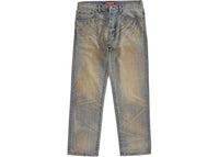 Supreme Regular Jean (FW25) Dirty Indigo