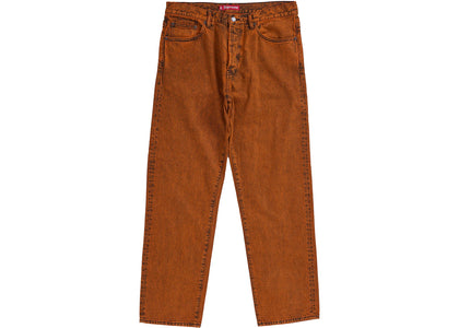 Supreme Regular Jean (FW25) Overdyed Orange - product view 2
