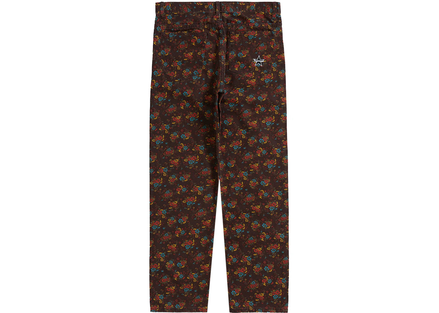 Supreme Regular Jean (SS22) Flowers - vue secondaire B