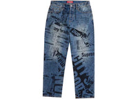 Supreme Regular Jean (SS25) Newspaper