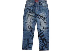 Supreme Regular Jean (SS25) Newspaper
