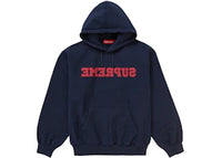 Supreme Reverse Hooded Sweatshirt (SS25) Navy