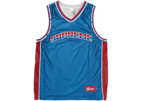 Supreme Reversible Basketball Jersey Royal - vue 360