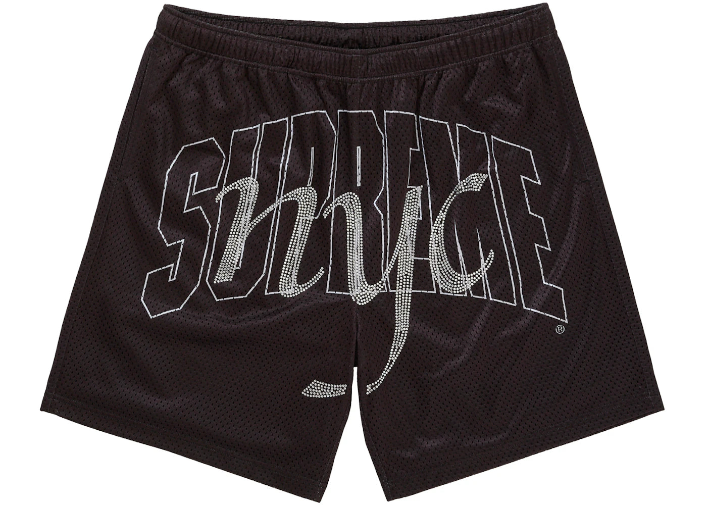 Supreme Rhinestone Mesh Short Black - vue secondaire A