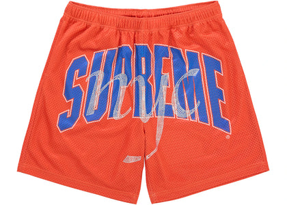 Supreme Rhinestone Mesh Short Orange - product view 2