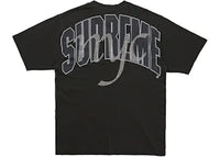Supreme Rhinestone Script S/S Top Black