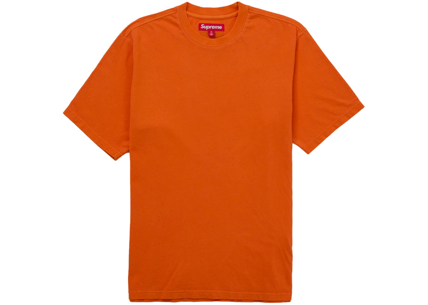 Supreme Rhinestone Script S/S Top Orange - vue secondaire B