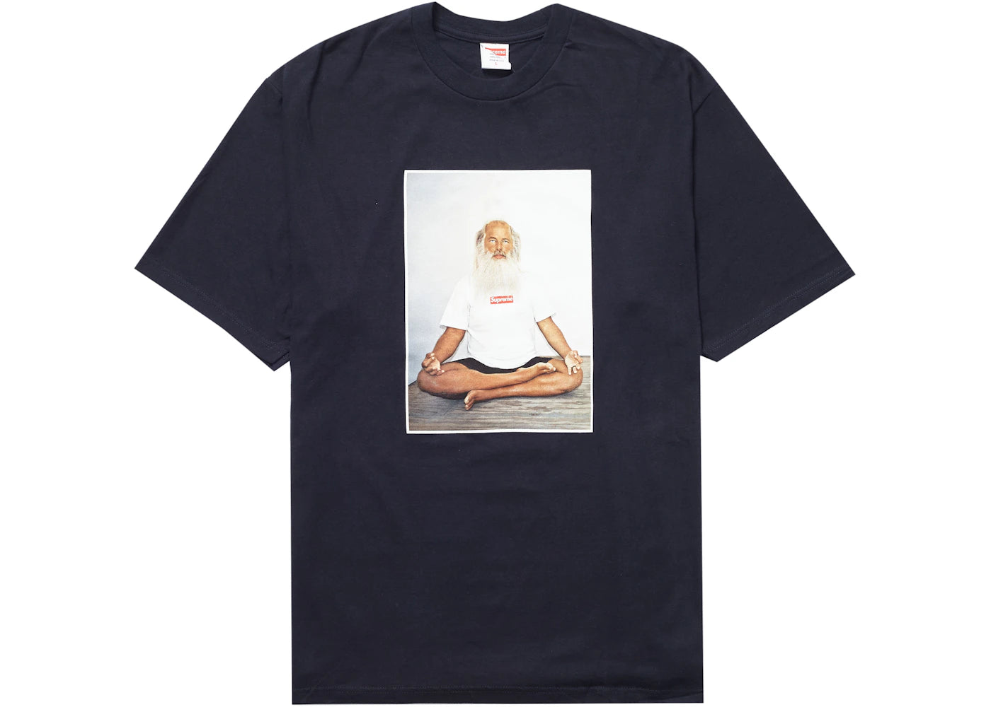 Supreme Rick Rubin Tee Navy - vue 360