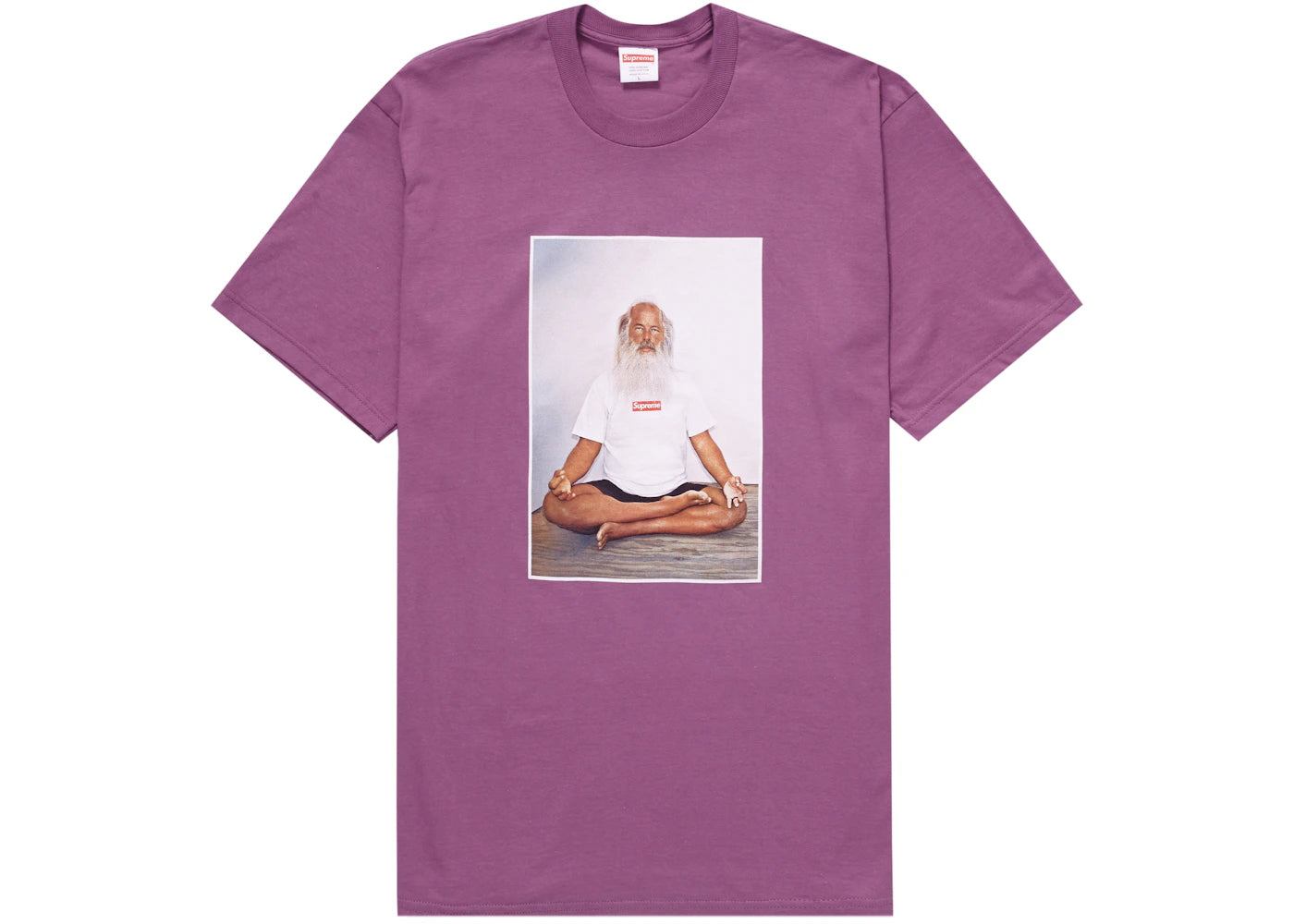 Supreme Rick Rubin Tee Plum - vue 360