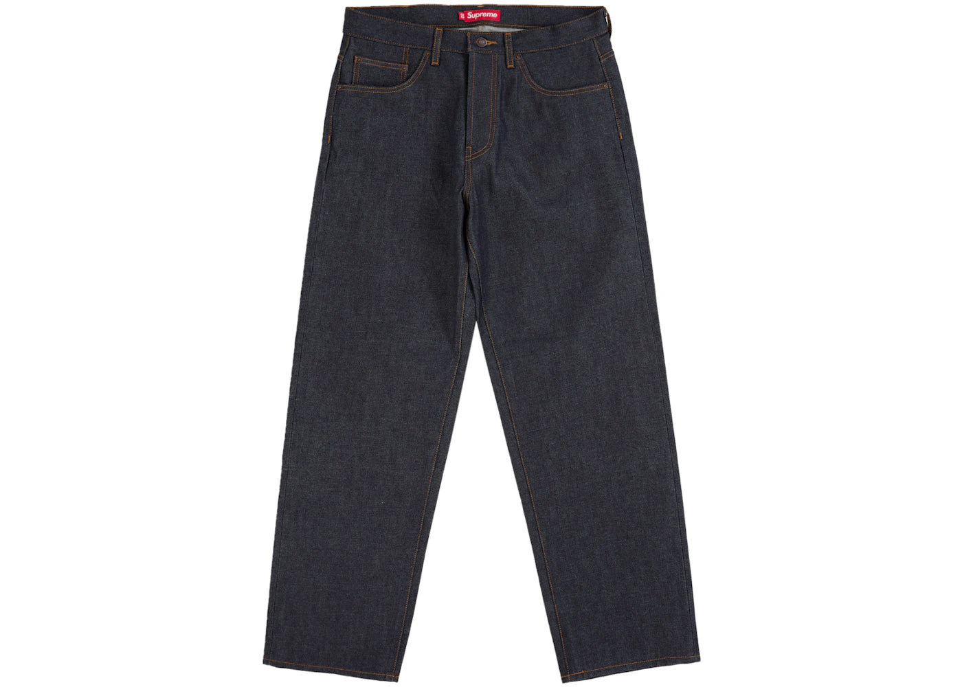 Supreme Rigid Loose Fit Selvedge Jean (SS26) Rigid Indigo - vue secondaire A
