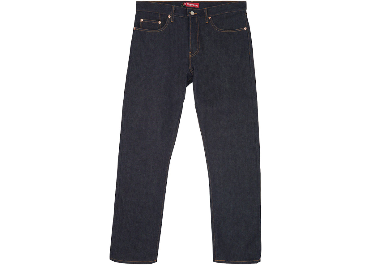 Supreme Rigid Slim Jean (SS21) Rigid Indigo - vue secondaire A