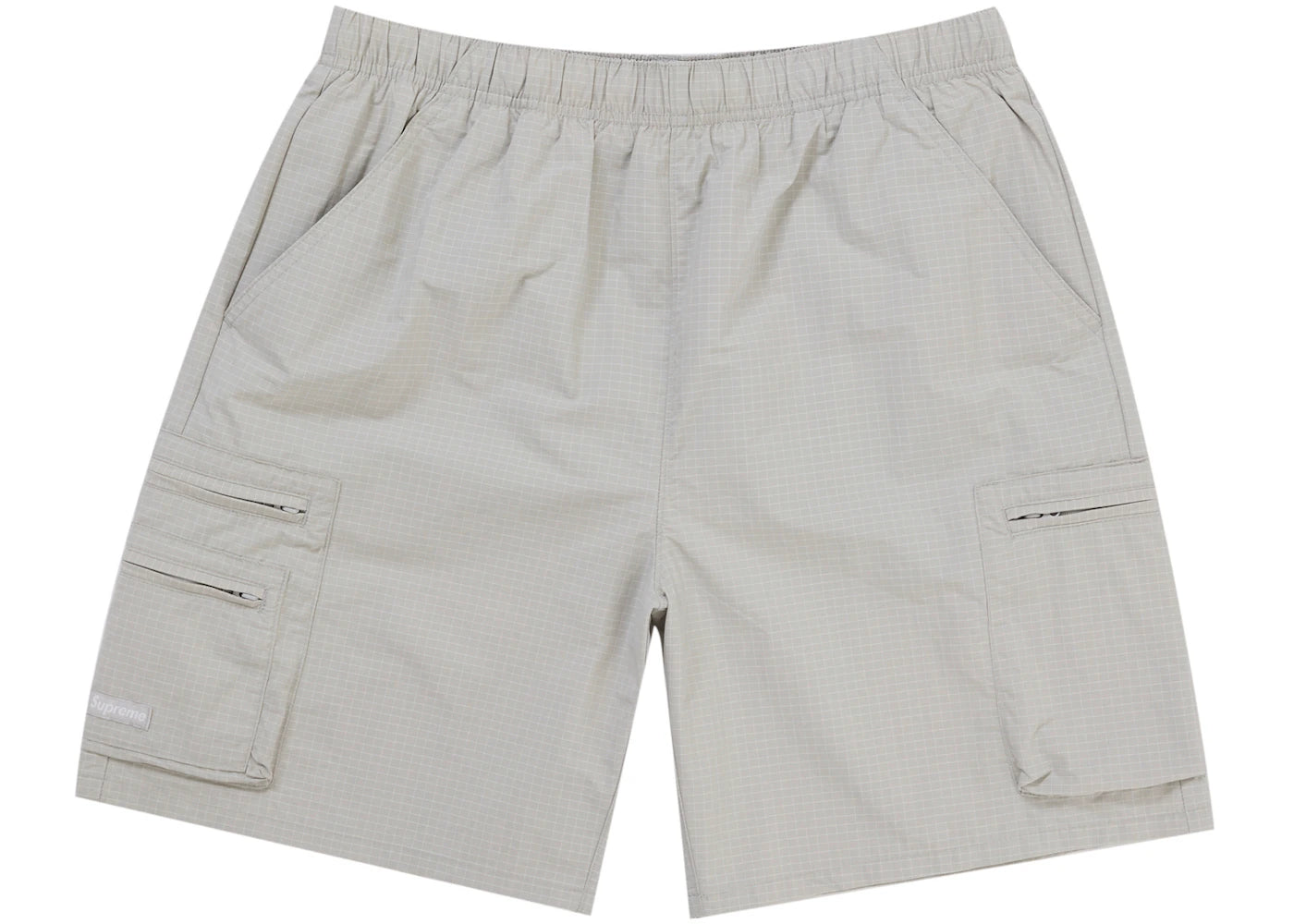 Supreme Ripstop Cargo Water Short Grey - vue 360
