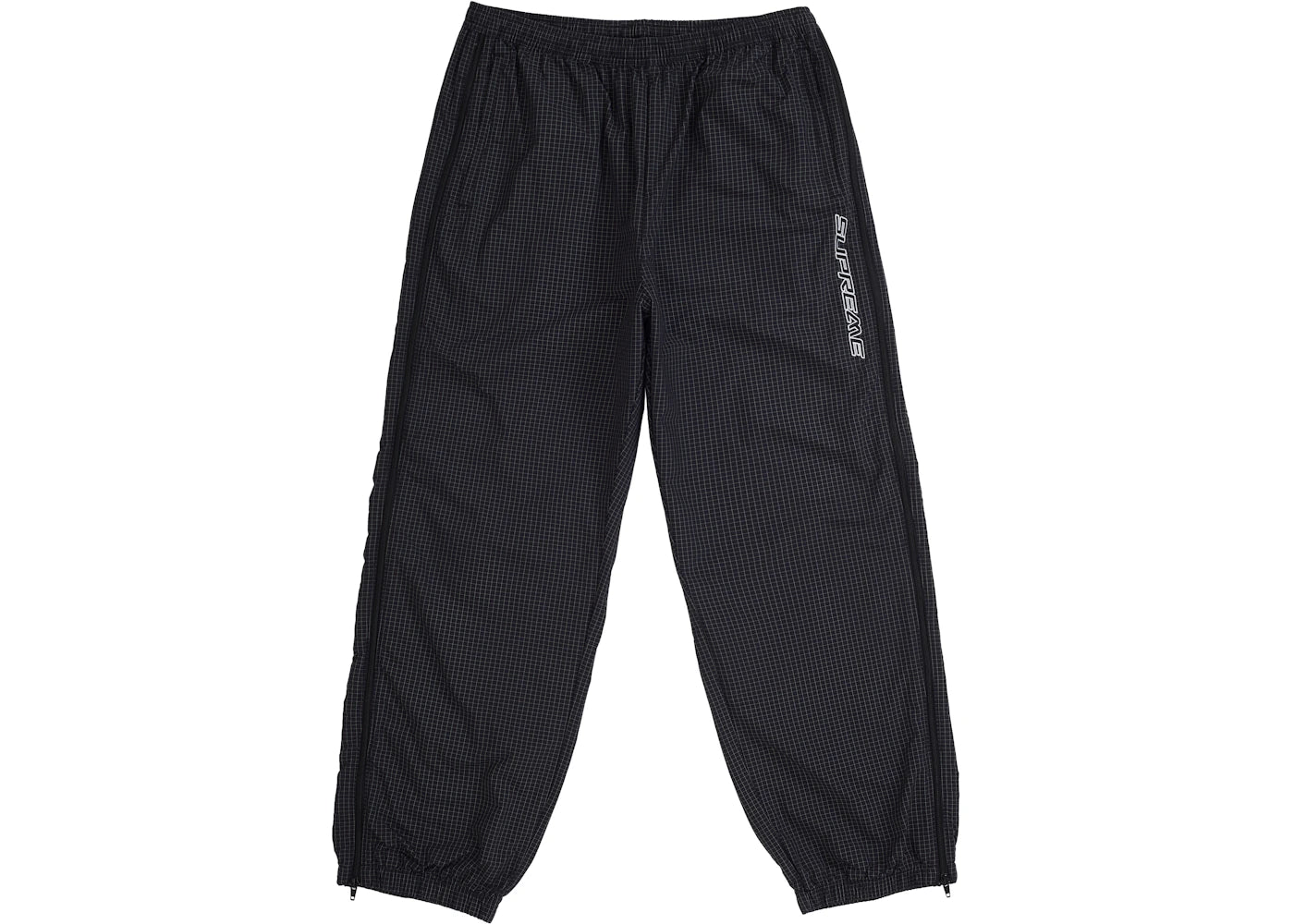Supreme Ripstop Warm Up Pant (FW26) Black - vue 360