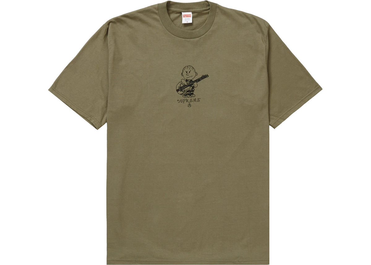 Supreme Rocker Tee Light Olive - vue secondaire A