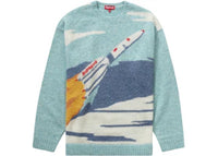 Supreme Rocket Sweater Blue
