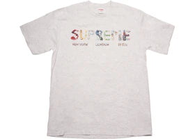 Supreme Rocks Tee Ash Grey