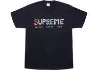 Supreme Rocks Tee Black