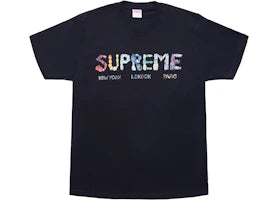 Supreme Rocks Tee Black - vue 360