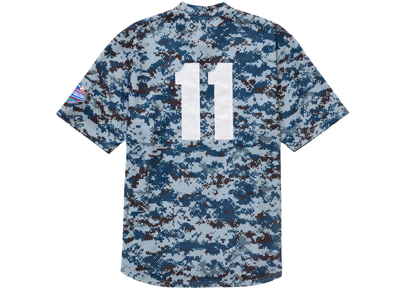 Supreme S Logo Baseball Henley (SS25) Digi Camo - vue secondaire B