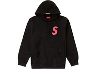 Supreme S Logo Hooded Sweatshirt (FW19) Black