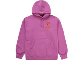 Supreme S Logo Hooded Sweatshirt (FW20) Bright Purple