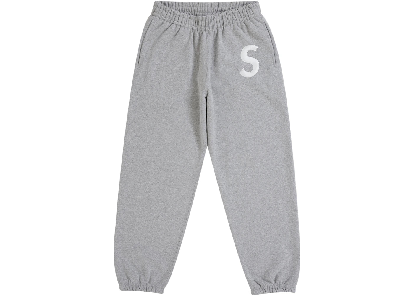 Supreme S Logo Sweatpant (FW25) Heather Grey - vue secondaire A