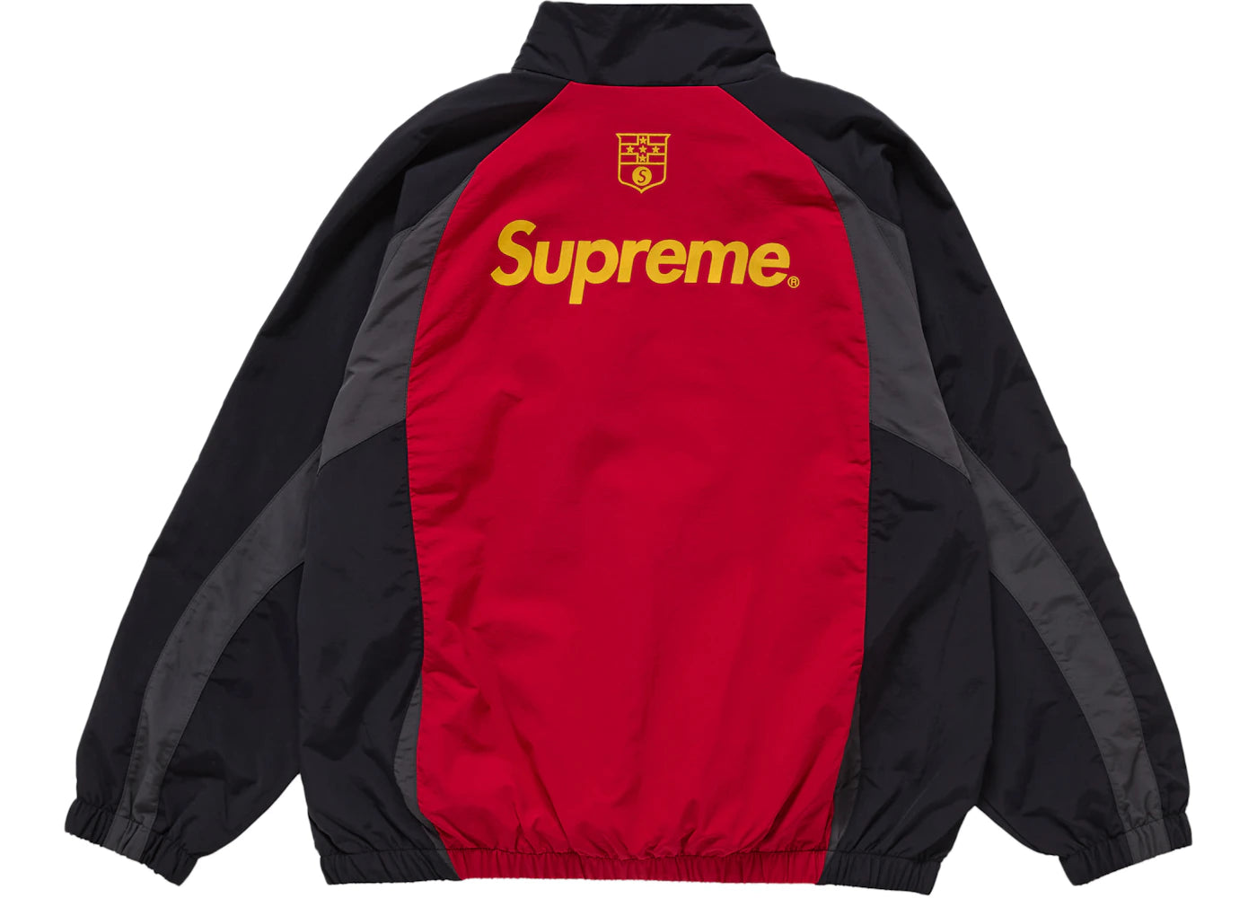 Supreme S Logo Track Jacket (FW24) Black - vue secondaire B