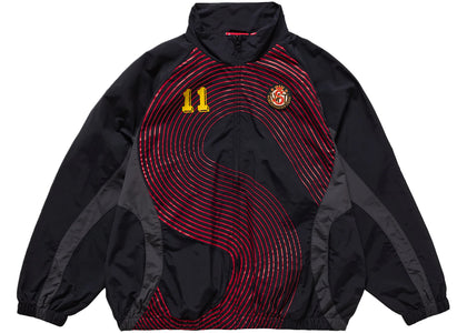 Supreme S Logo Track Jacket (FW24) Black - apparel view 2
