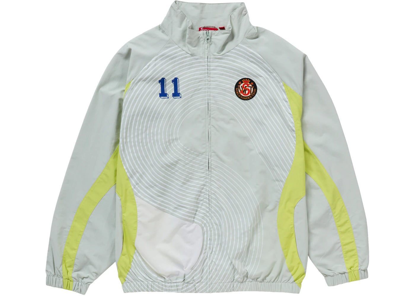Supreme S Logo Track Jacket (FW24) Light Mint - vue secondaire A