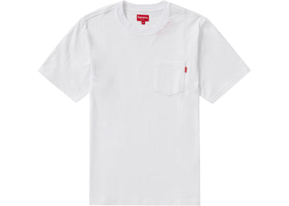 Supreme S/S Pocket Tee (FW20) White - authentic Supreme product