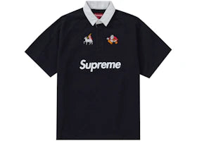 Supreme S/S Rugby Black