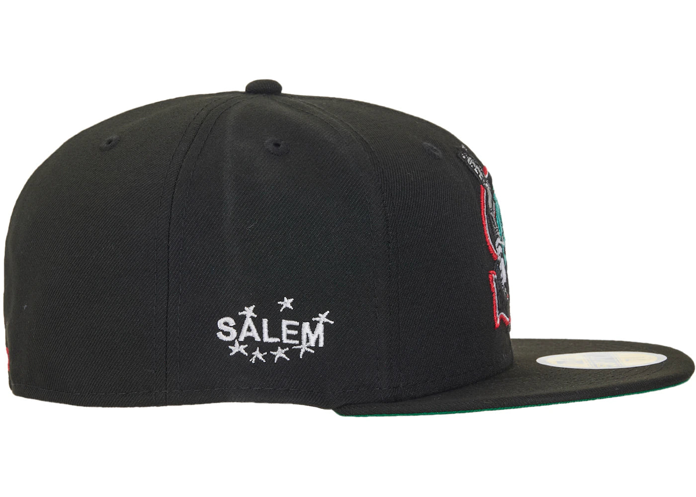 Supreme SALEM New Era 59Fifty Fitted Cap Black - vue secondaire A