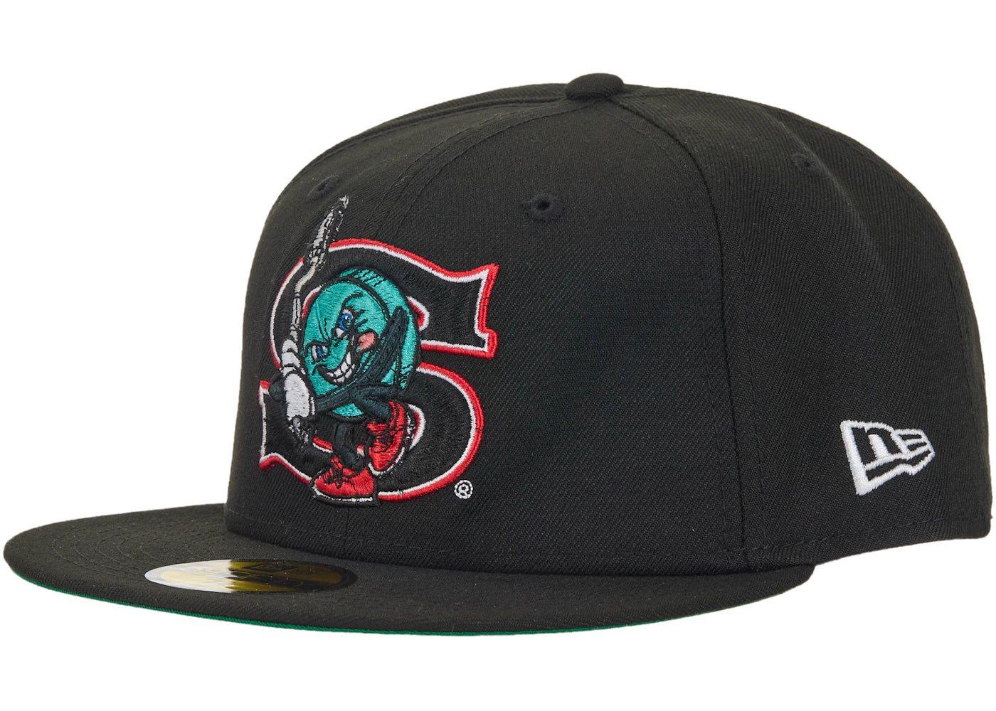 Supreme SALEM New Era 59Fifty Fitted Cap Black - vue 360