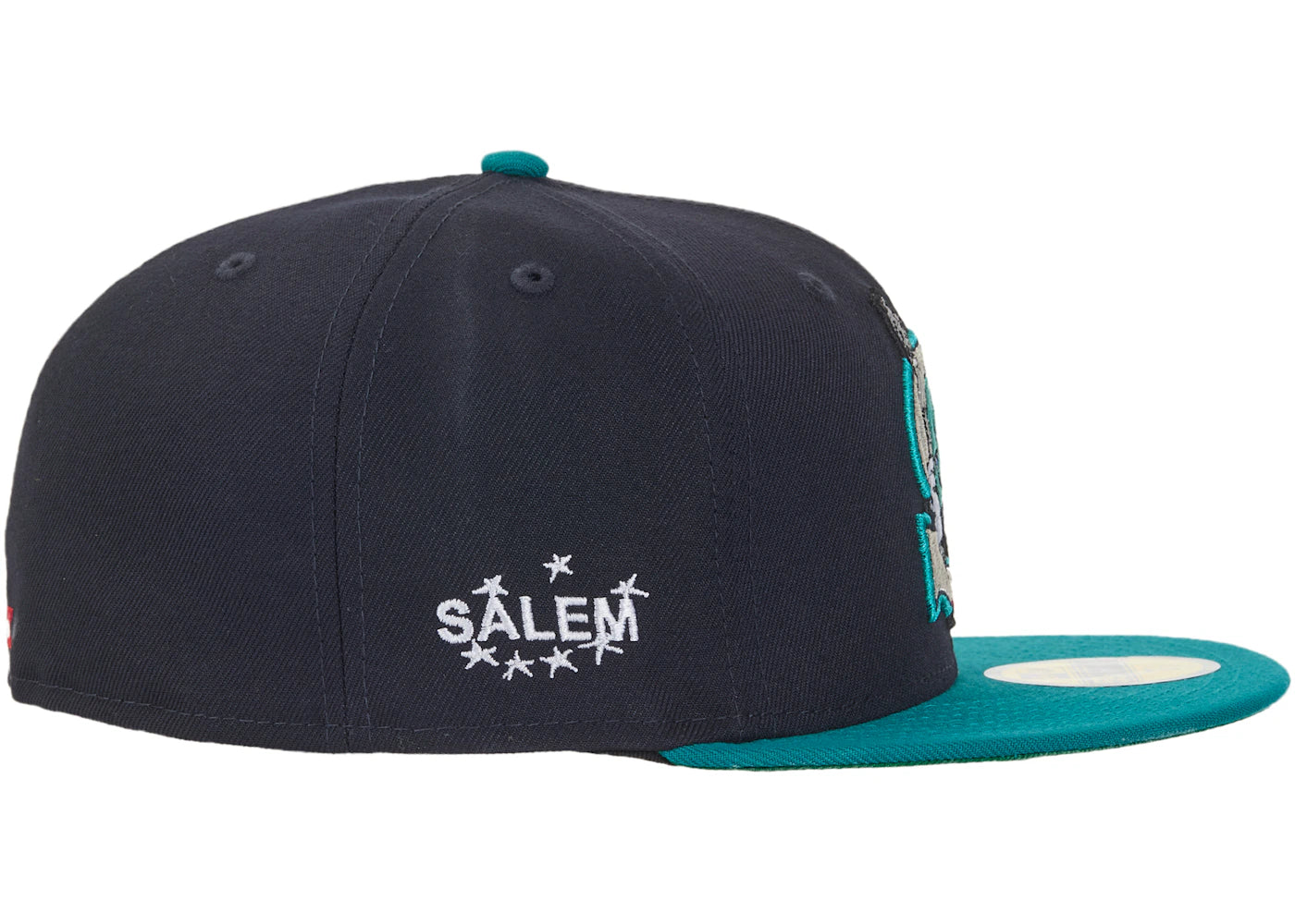 Supreme SALEM New Era 59Fifty Fitted Cap Navy - vue secondaire A
