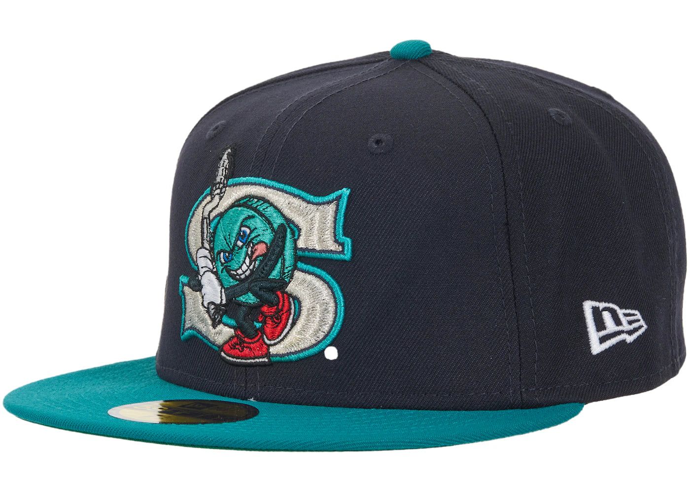 Supreme SALEM New Era 59Fifty Fitted Cap Navy - vue 360