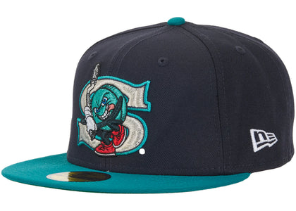 Supreme SALEM New Era 59Fifty Fitted Cap Navy - authentic Supreme product