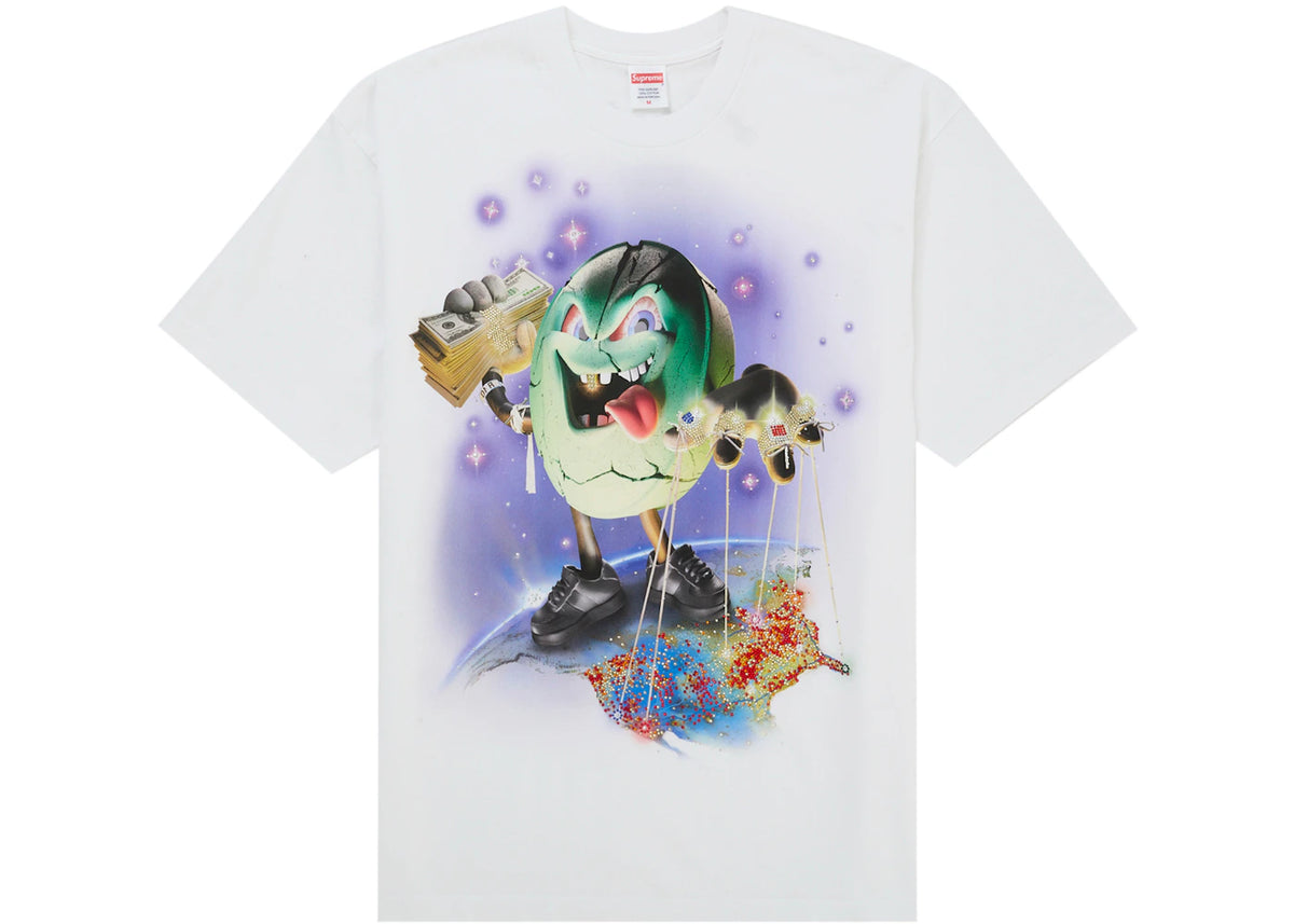 Supreme SALEM S/S Top White - vue 360