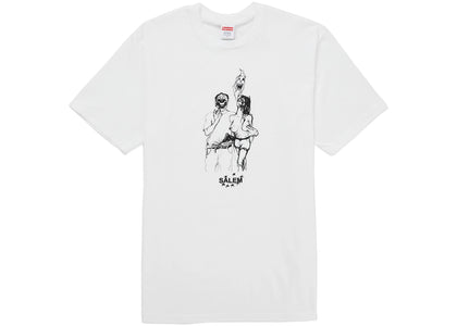 Supreme SALEM Tee White - authentic Supreme product