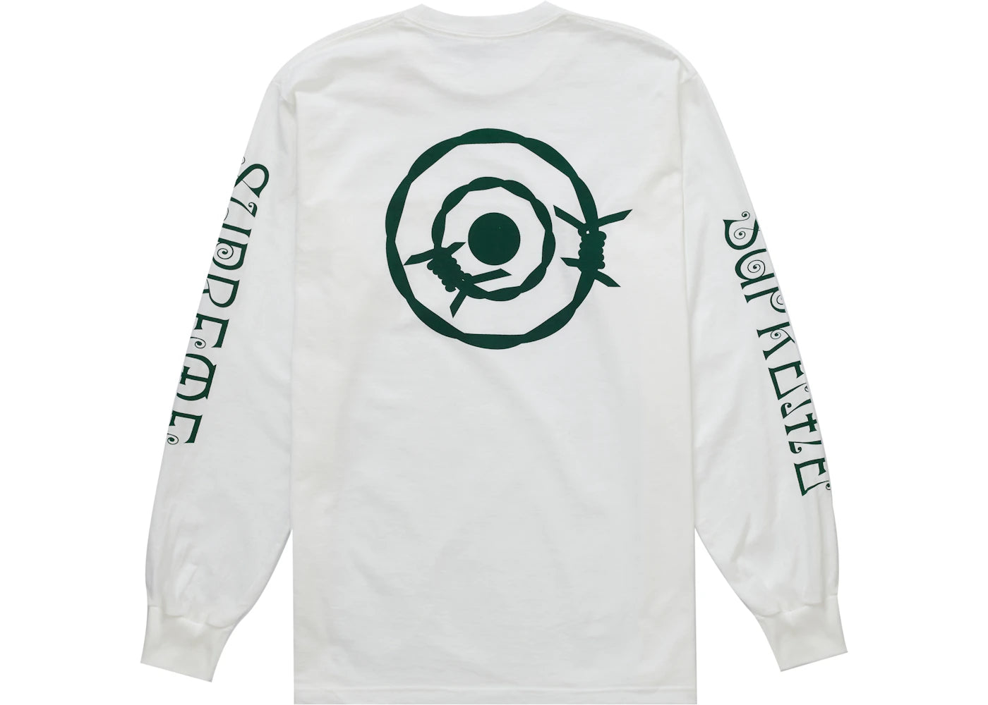 Supreme SOUTH2 WEST8 L/S Pocket Tee White - vue secondaire B