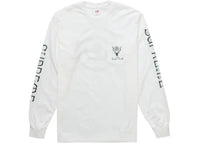 Supreme SOUTH2 WEST8 L/S Pocket Tee White
