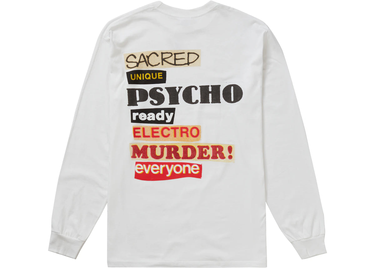 Supreme Sacred Unique L/S Tee White - vue secondaire B