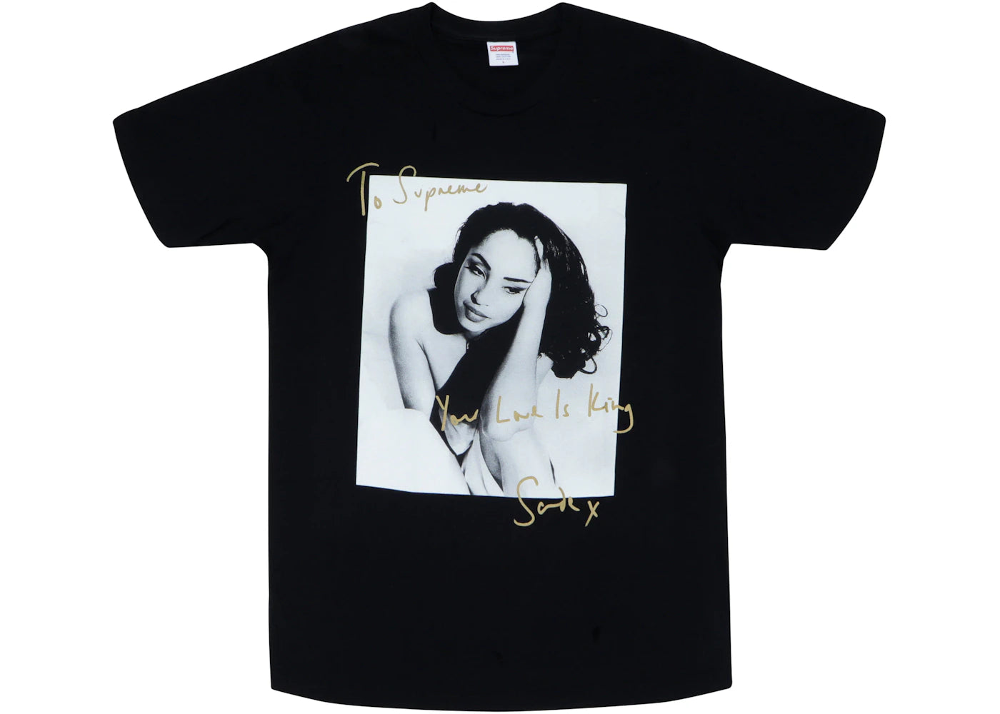 Supreme Sade Tee Black - vue 360