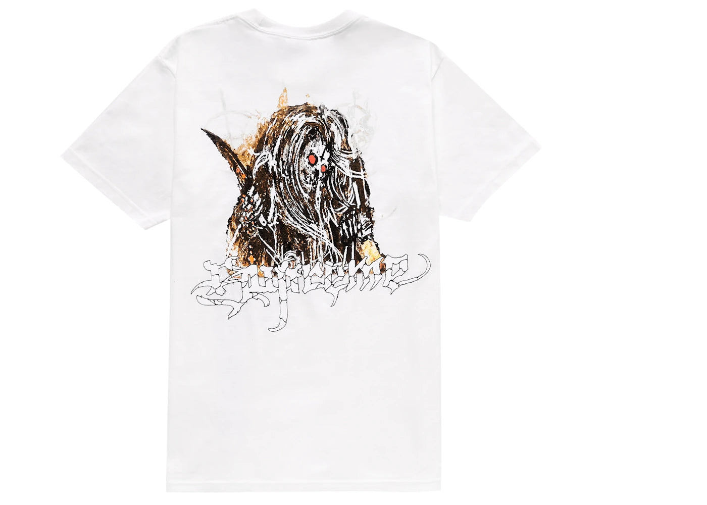 Supreme Satan Tee White - vue secondaire A