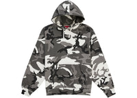 Supreme Satin Applique Hooded Sweatshirt (SS26) Snow Camo