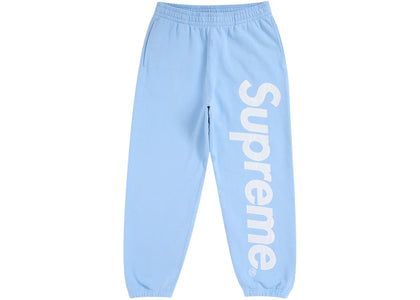 Supreme Satin Applique Sweatpant FW24 Light Blue - product view 2