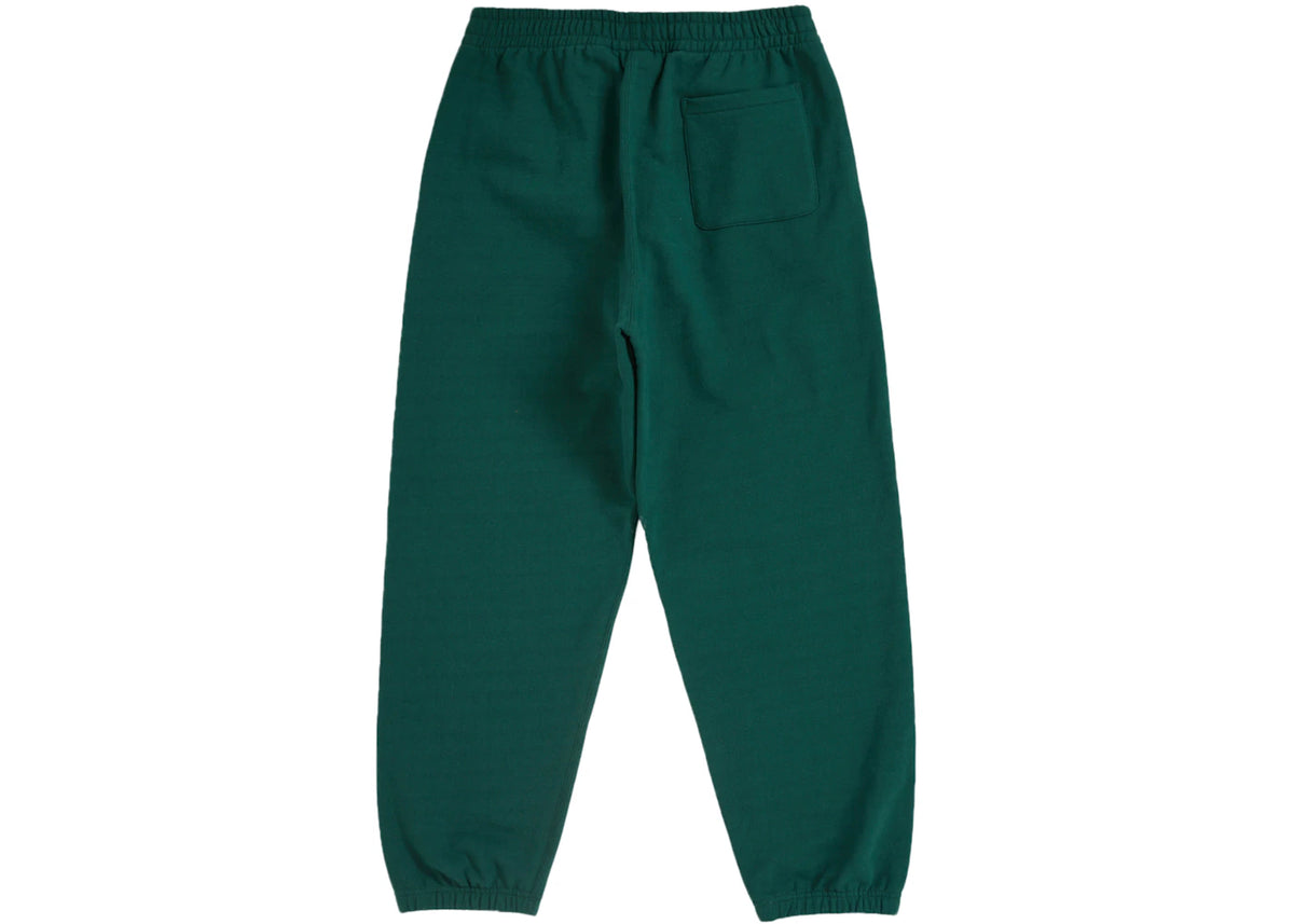 Supreme Satin Applique Sweatpant FW24 Dark Green - vue secondaire B