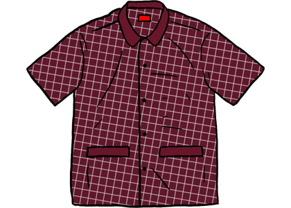 Supreme Satin Pajama Set Red - product view 2
