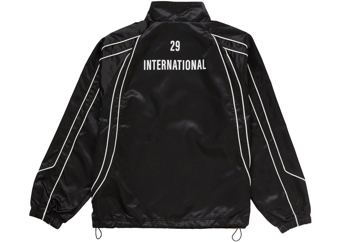 Supreme Satin Piping Pullover Black - vue secondaire B