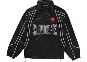 Supreme Satin Piping Pullover Black - vue 360