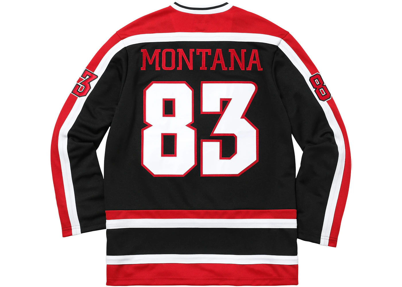 Supreme Scarface Hockey Jersey Black - vue secondaire B
